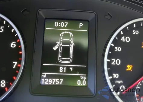 2013 Volkswagen Tiguan S из США, поврежденный, VIN WVGBV7AX2DW006816